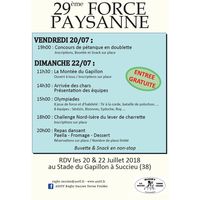 rencontre paysanne