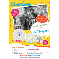 Journées généalogiques à Brignon Journées généalogiques à Brignon